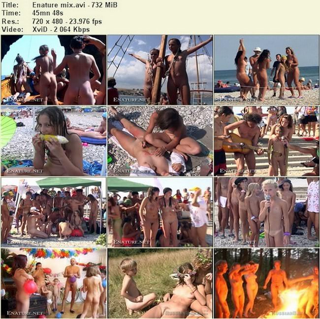 FKK nackt Menschen Video Enature [Naturism Online]