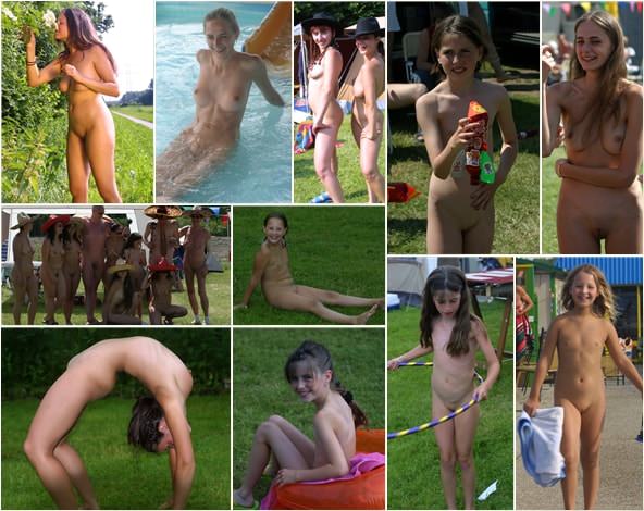 Purenudismus - Nudistentag der holländischen Familie [Naturism Online]